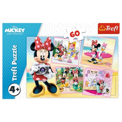 Puzzle - 60 - Urocza Minnie - Disney Minnie 17360