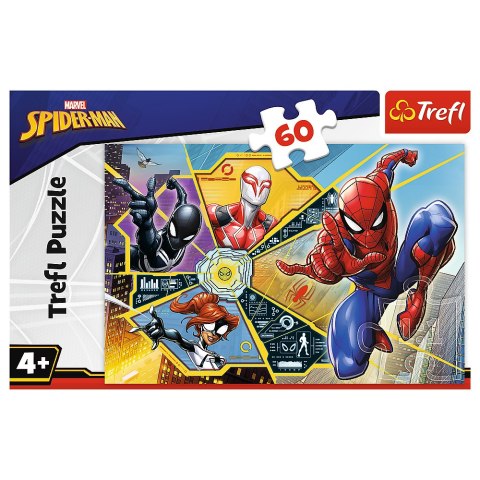 Puzzle - "60" - W sieci / Disney Marvel Spiderman 17372
