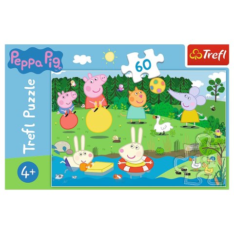 Puzzle - 60 - Wakacyjna zabawa - Peppa Pig 17326