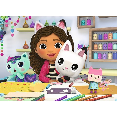 Puzzle - ''miniMaxi" - Kolorowy dzień Gabby / Universal Gabby's Dollhouse 56041