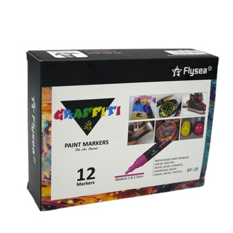 Zestaw flamastrów akrylowych