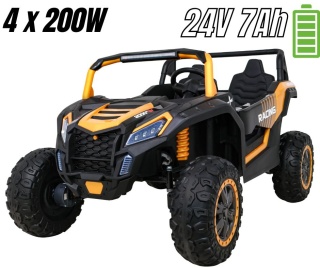 Auto na akumulator MEGA Buggy ATV Racing 4x4 ZLOTY 24V 7Ah