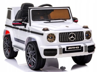WYBRAKOWANY MERCEDES AMG G63 2x4 MIĘKKIE KOŁA EVA, MIĘKKIE SIEDZENIE FULL OPCJA/BBH0002