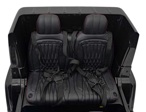 Pojazd Mercedes Benz G63 AMG XXL STRONG MP4 Czarny Lakier