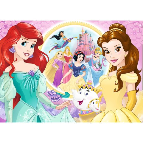 Puzzle - 100 Glitter - Wspomnienia Belli i Arielki / Disney Princess 14819