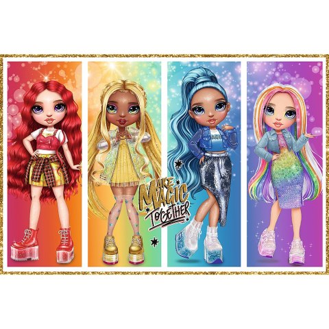 Puzzle - 2x200 - Tęczowe lalki / MGA Rainbow high 13335