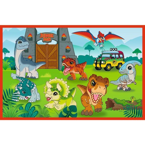 Puzzle - 2x24 - Małe dinozaury - Universal Jurassic World 34437