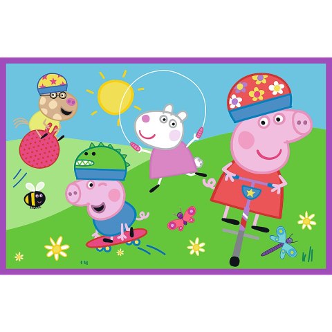 Puzzle - 2x24 - Peppa na placu zabaw - Peppa Pig 34435