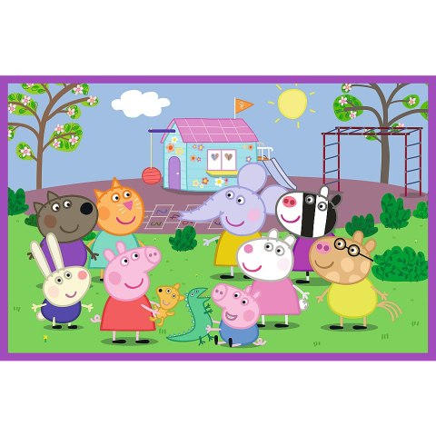 Puzzle - 2x24 - Peppa na placu zabaw - Peppa Pig 34435