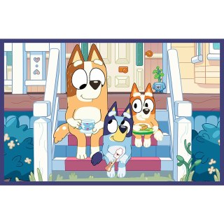 Puzzle - 2x24 - Zabawna Bluey - BBC BlueyFSC Mix 70% 34446