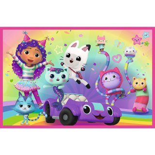 Puzzle - 2x24 - Zabawy z Gabby - Universal Gabbys Dollhouse 34433
