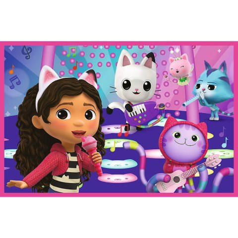 Puzzle - 2x24 - Zabawy z Gabby - Universal Gabbys Dollhouse 34433