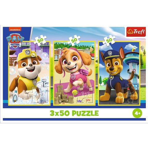 Puzzle - 3x50 - Nasze pieski - Viacom PAW PatrolMix 70% 34878