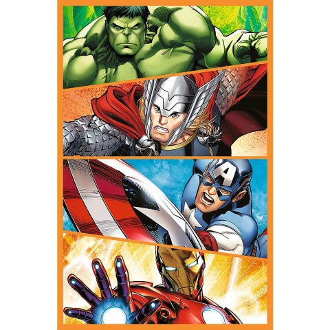 Puzzle - 3x80 - Dni pełne akcji - Disney Marvel The Avengers 34883