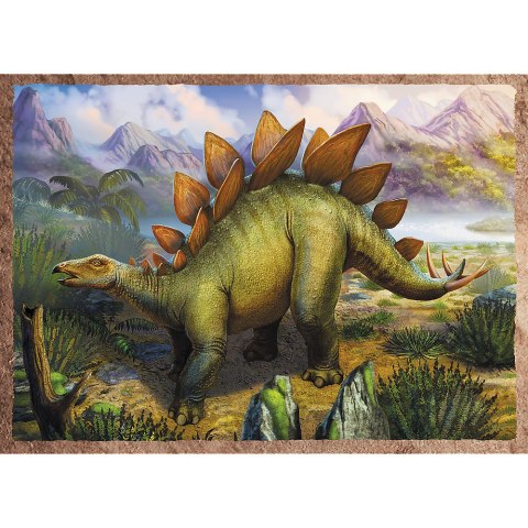 Puzzle - 4w1 - Ciekawe dinozaury / Trefl 34383