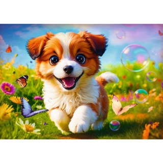 Puzzle - 500 - Wesoły piesekFSC Mix 70% 37524
