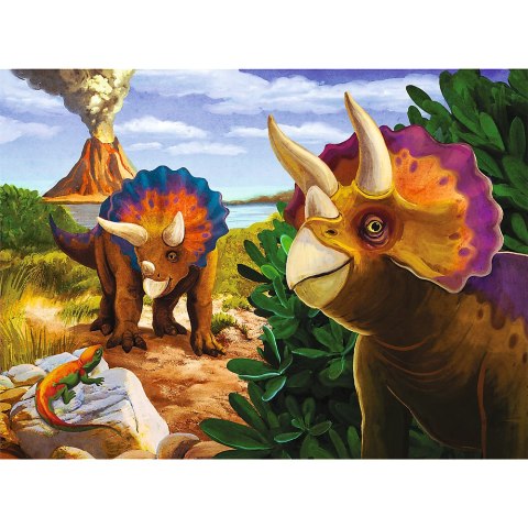 Puzzle - miniMaxi - Poznaj świat dinozaurów - Trefl 56036
