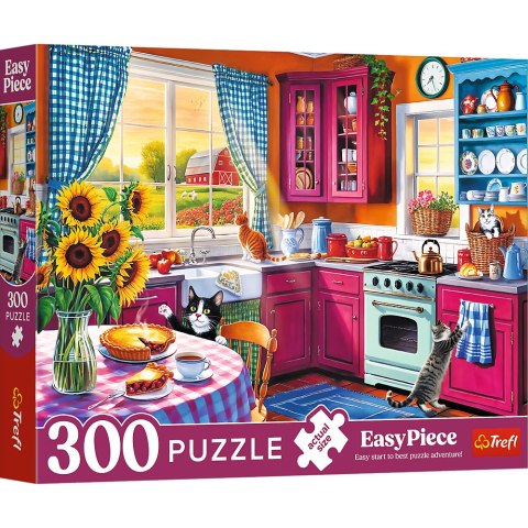 Puzzles - 300 EasyPiece - Poranek w kuchniFSC Mix 70% 23102