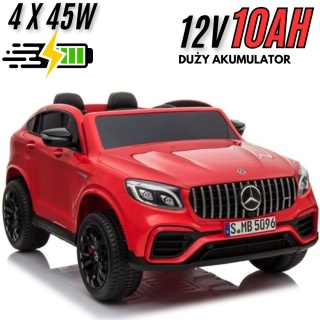Auto na Akumulator Mercedes GLC 63S Czerwony