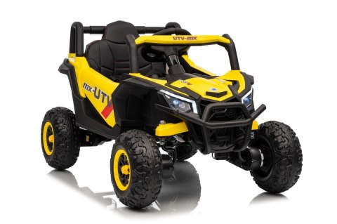 Autko na akumulator Buggy Madman UTV-MX 4x4 Żółty