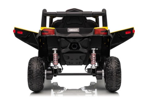 Autko na akumulator Buggy Madman UTV-MX 4x4 Żółty