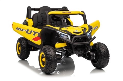 Autko na akumulator Buggy Madman UTV-MX 4x4 Żółty