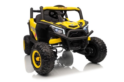 Autko na akumulator Buggy Madman UTV-MX 4x4 Żółty