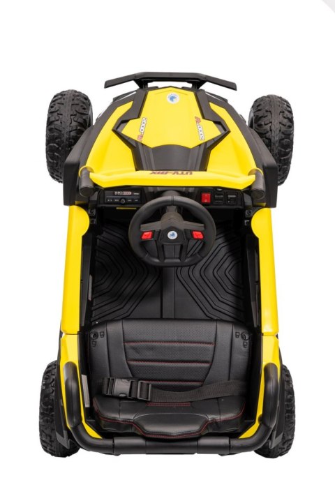 Autko na akumulator Buggy Madman UTV-MX 4x4 Żółty