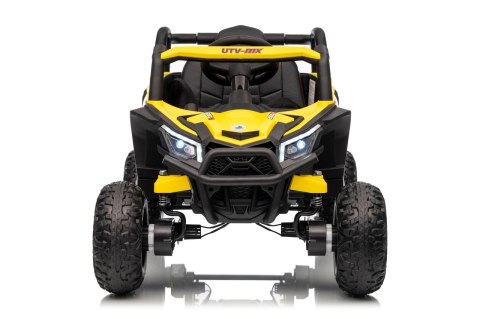 Autko na akumulator Buggy Madman UTV-MX 4x4 Żółty