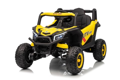 Autko na akumulator Buggy Madman UTV-MX 4x4 Żółty