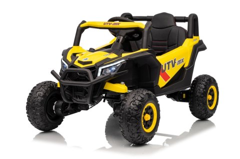 Autko na akumulator Buggy Madman UTV-MX 4x4 Żółty