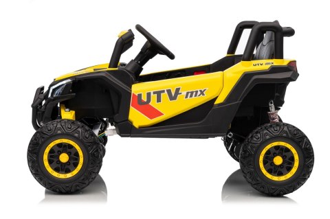 Autko na akumulator Buggy Madman UTV-MX 4x4 Żółty