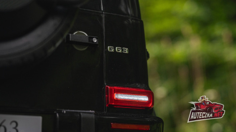 Pojazd Mercedes Benz G63 AMG XXL STRONG MP4 Czarny