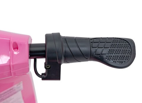 Motorek Skuter na akumulator 24V10Ah o mocy 350W + pompowane koła Retro 23 Różowy