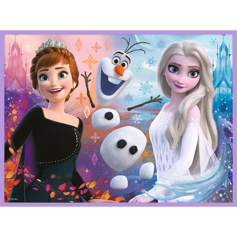Puzzle - 2w1+memos - Księżniczki w swojej krainie - Disney Frozen 2 trefl 93335