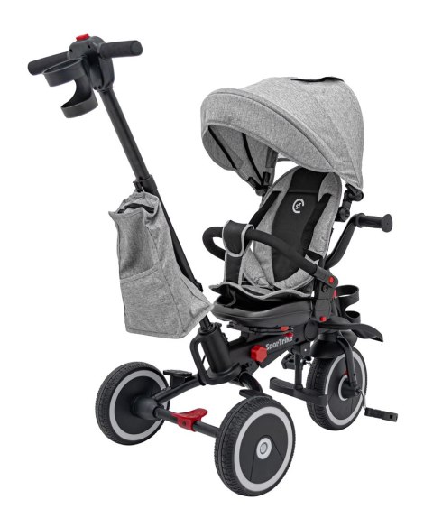 Rowerek Trzykołowy RIDER Szary SPORTRIKE