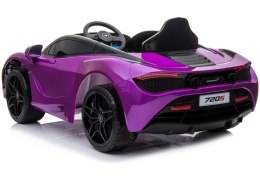 Auto na Akumulator Mc Laren 720S Fioletowy Lakier