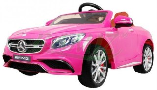 Pojazd Mercedes AMG S63 HL169 Różowy