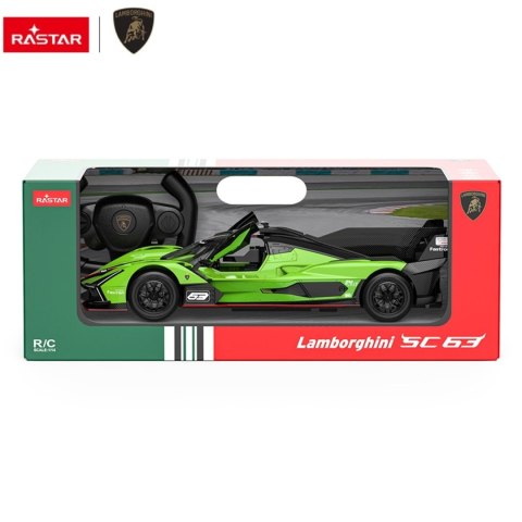 Autko R/C 1:14 Lamborghini SC63 Zielony RASTAR