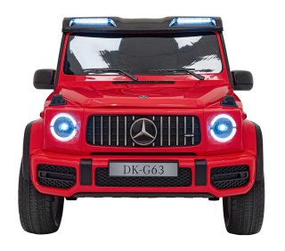 Pojazd Mercedes Benz G63 AMG XXL MP4 Czerwony Lakier