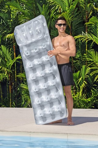 Materac do Pływania Szary Siwy 43024