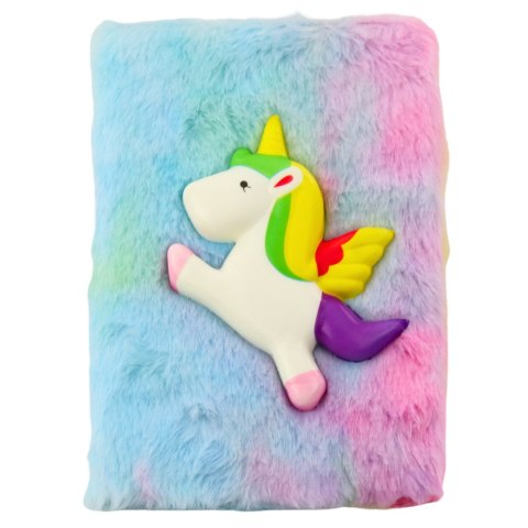 Pluszowy notatnik unicorn