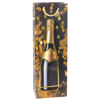 Torba Prezentowa Na Wino Butelkę Papierowa Szampan 35 x 12 x 9 cm