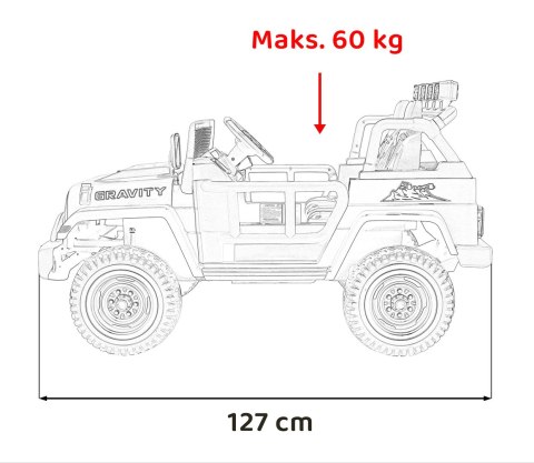 Pojazd Off Road MONSTER Różowy