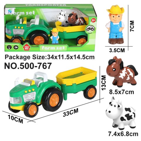 Dziecięcy Traktor + Akcesoria