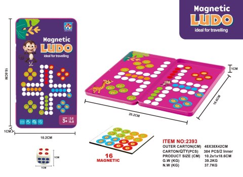 Magnetyczna Gra Ludo