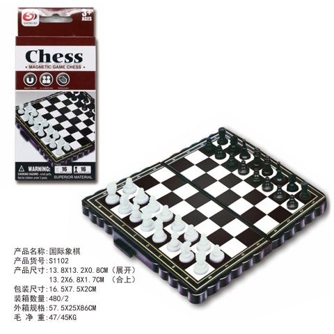 Magnetyczna Gra Planszowa Szachy