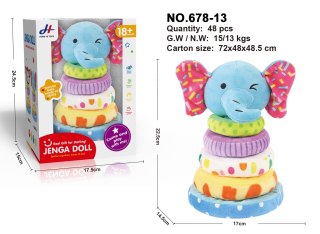 Miękka Piramida dla Najmłodszych Słoń