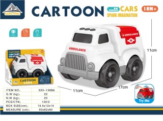 Pojazd Ambulans z Funkcją Świateł i Dźwięku