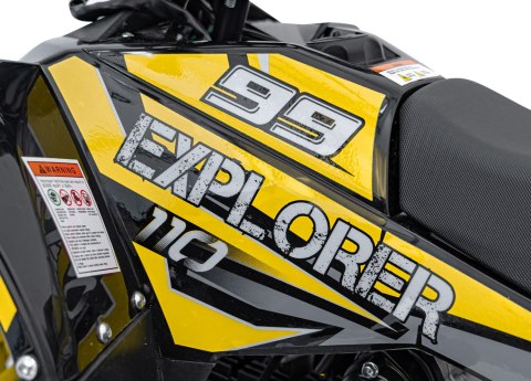 Pojazd Quad Spalinowy 110CC EXPLORER Żółty